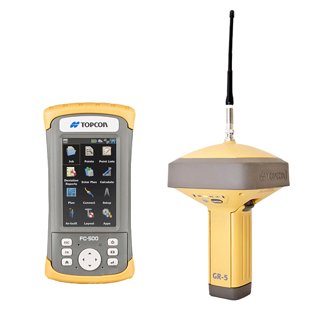 Геодезический приёмник Topcon GR-5 Digital UHFII/GSM с контроллером FC-500